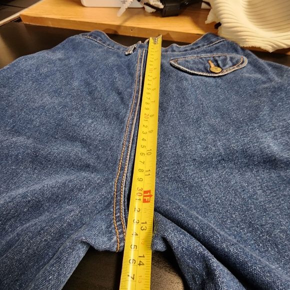 inventory reduction 30% off bundl Vintage 80s Backsiders high rise jeans size 11 - Picture 15 of 16